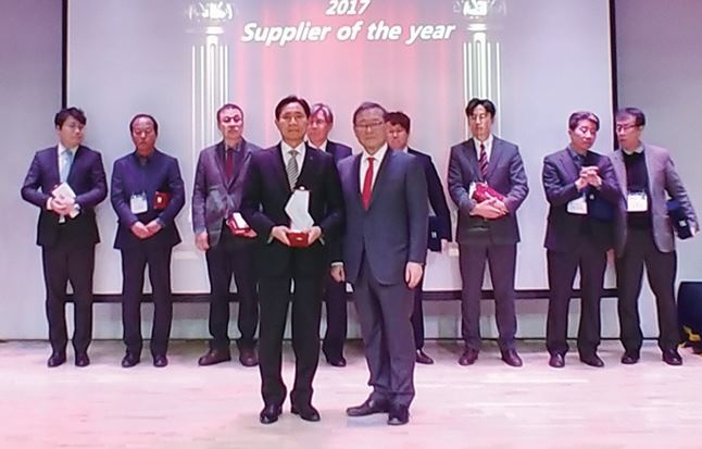 세아메탈, 2017 Supplier of th...